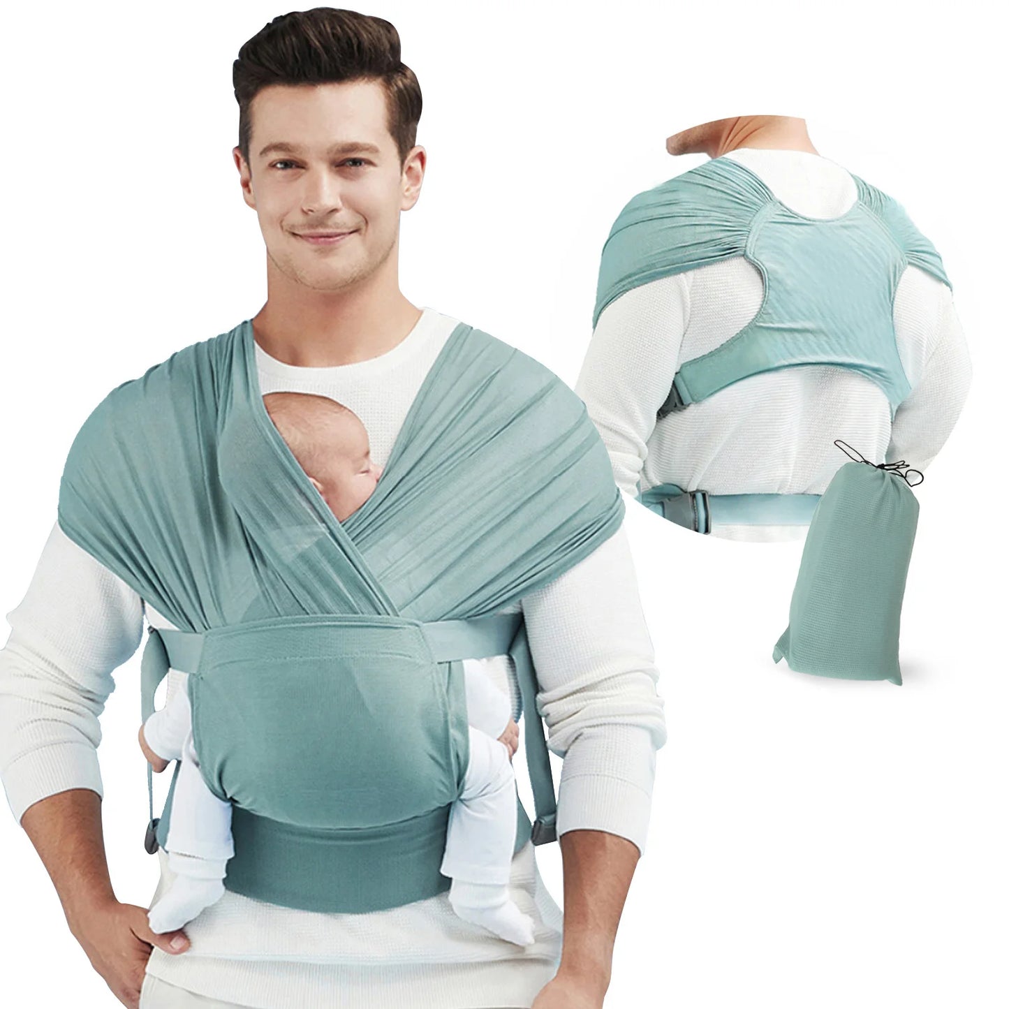 Ergonomic Newborn Baby Carrier Sling Wrap Adjustable Belt 0-24 Month Infant Front Facing Kangaroo Baby Hipseat Carrier Portable