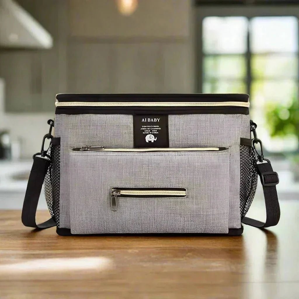Sac à Langer - BabyTravel™ - Gris - Bébé Voyage ALM