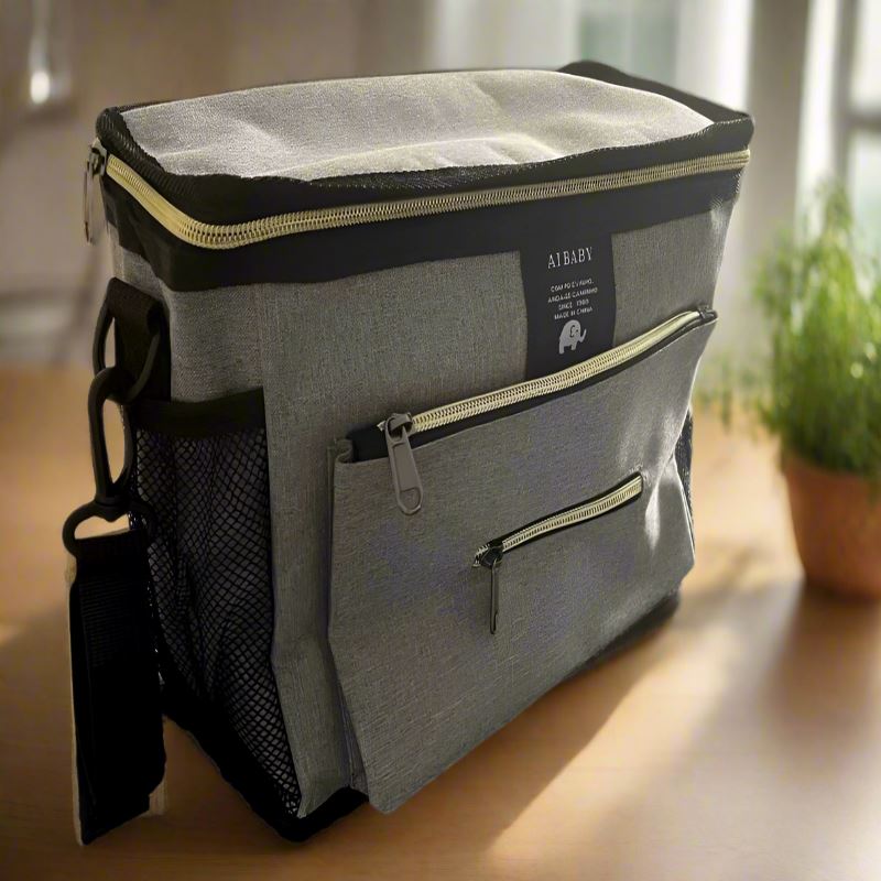 Sac à Langer - BabyTravel™ - Gris - Bébé Voyage ALM