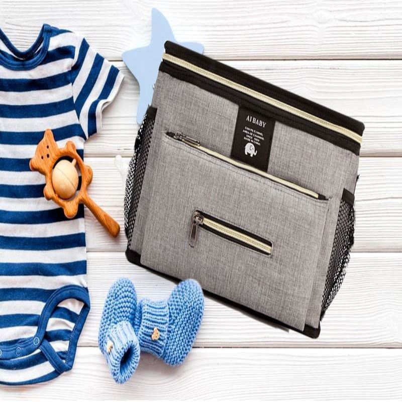 Sac à Langer - BabyTravel™ - Gris - Bébé Voyage ALM