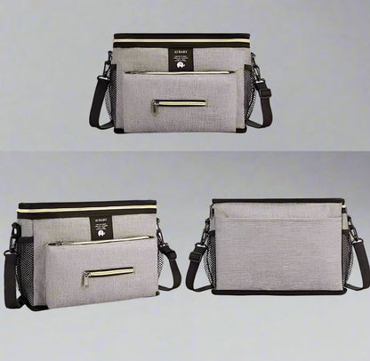 Sac à Langer BabyTravel™ Gris recto verso