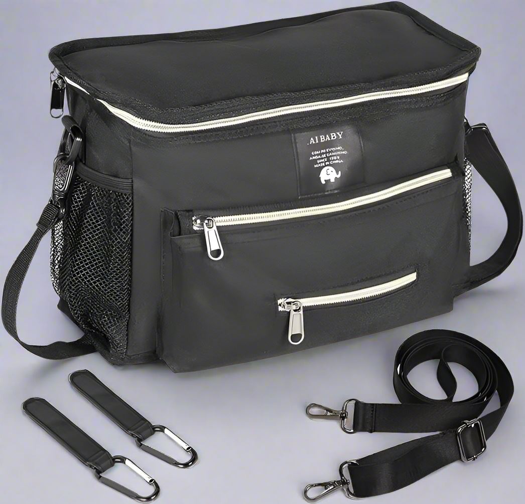 Sac à Langer - BabyTravel™ - Noir - Bébé Voyage ALM