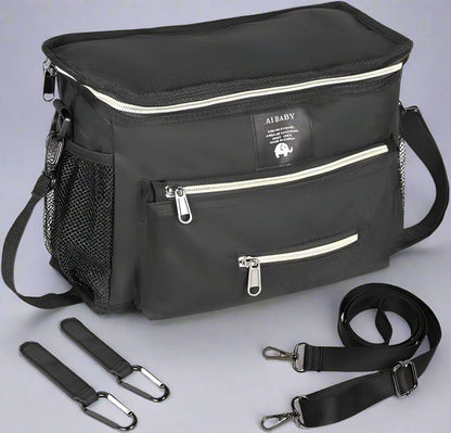 Sac à Langer - BabyTravel™ - Noir - Bébé Voyage ALM