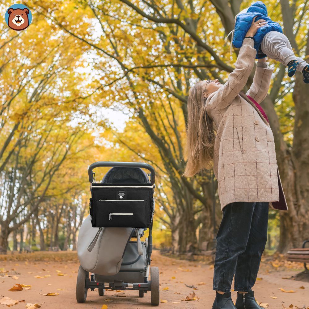 Sac à Langer - BabyTravel™ - Noir - Bébé Voyage ALM