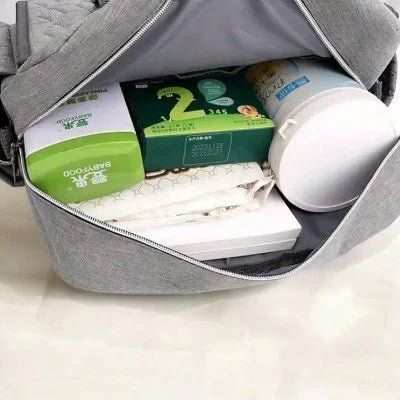 Sac à Langer TotalProtectDiaperBag™ Gris Bébé Voyage ALM