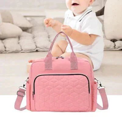 Sac à Langer - TotalProtectDiaperBag™ - Rose - Bébé Voyage ALM