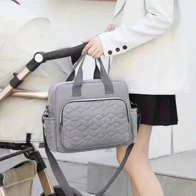 Sac à Langer TotalProtectDiaperBag™ Gris Bébé Voyage ALM